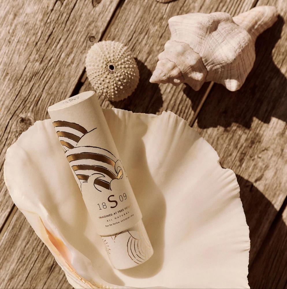 Free People Bath & Body Tool in Cream and Brown